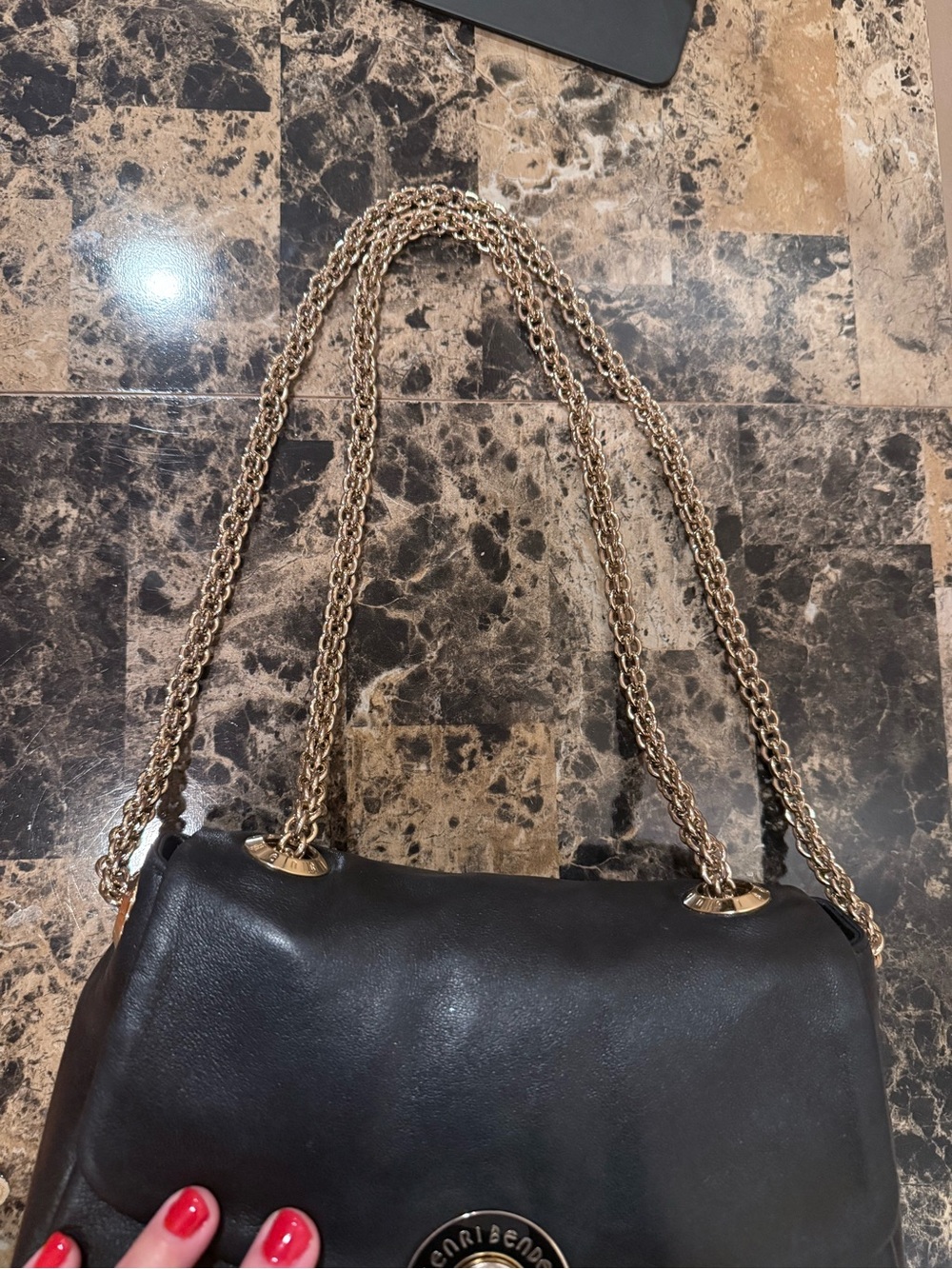 Henri Bendel Milliner Convertible Chain Crossbody Bag - Picture 16 of 16